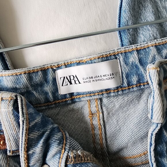 Zara denim sz 6 - Picture 3 of 5